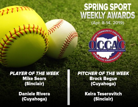 Weekly Awards for April 8-14 Announced
